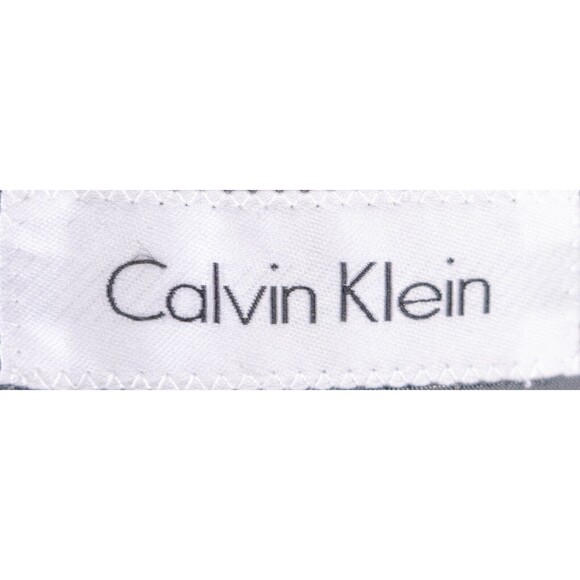 Calvin Klein Sport Coat Mens 40L Gray Herringbone Poly Blend 2 Button Dual-Vent - Picture 10 of 13